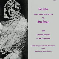The Letter Soundtrack (Max Steiner) - CD cover