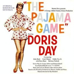 The Pajama Game Soundtrack (Various Artists, Ray Heindorf, Howard Jackson) - CD cover