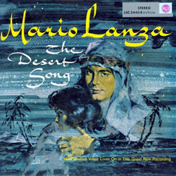 The Desert Song Soundtrack (Various Artists, Max Steiner) - CD cover