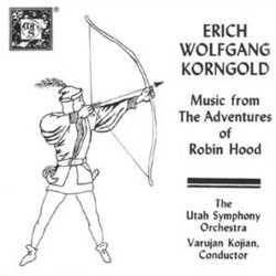 The Adventures of Robin Hood Soundtrack (Erich Wolfgang Korngold) - CD cover