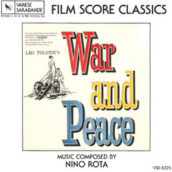 War and Peace Soundtrack (Nino Rota) - Cartula