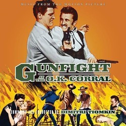 Gunfight at the O.K. Corral Bande Originale (Dimitri Tiomkin) - Pochettes de CD