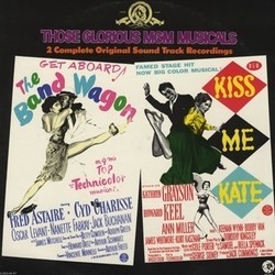 The Band Wagon / Kiss Me Kate Soundtrack (Various Artists, Howard Dietz, Alan Jay Lerner , Cole Porter, Cole Porter, Arthur Schwartz) - CD cover