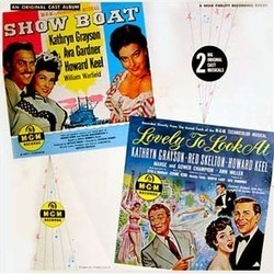 Show Boat / Lovely to Look At Soundtrack (Oscar Hammerstein II, Otto Harbach, Jerome Kern) - CD cover