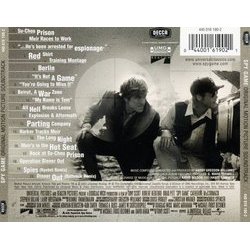 Spy Game Soundtrack (Harry Gregson-Williams) - CD Back cover