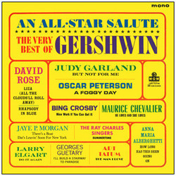 The Very Best of Gershwin Soundtrack (Various Artists, George Gershwin, Ira Gershwin) - CD cover