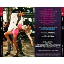 Vibes Soundtrack (James Horner) - CD Back cover
