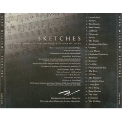 Alan Williams : Sketches Soundtrack (Alan Williams) - CD Back cover