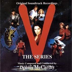 V- The Series Soundtrack (Dennis McCarthy) - CD cover