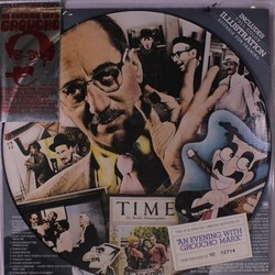 An Evening with Groucho Soundtrack (Harold Arlen, Irving Berlin, Irving Berlin, E.Y. Harburg, Grace Kahn, Gus Kahn, Bert Kalmar, Bert Kalmar, Groucho Marx, Harry Ruby) - CD cover