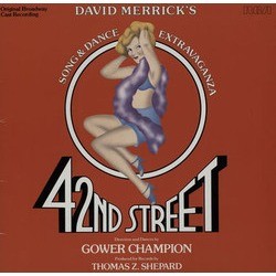 42nd Street Soundtrack (Original Cast, Al Dubin, Harry Warren) - CD cover