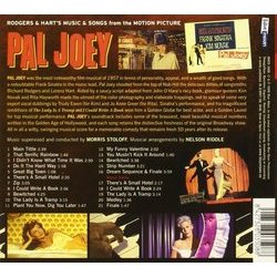 Pal Joey Soundtrack (Lorenz Hart, Rita Hayworth, Kim Novak, Nelson Riddle, Richard Rodgers, Frank Sinatra, Morris Stoloff) - CD Back cover