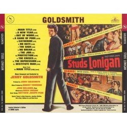 Studs Lonigan Soundtrack (Jerry Goldsmith) - CD Back cover
