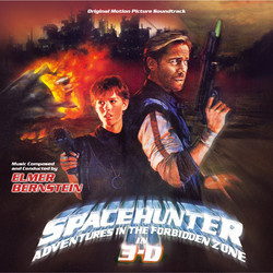 Spacehunter: Adventures in the Forbidden Zone Soundtrack (Elmer Bernstein) - CD cover