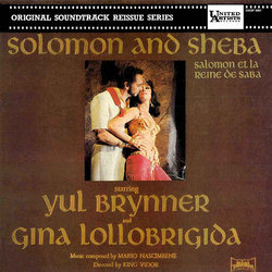 Solomon and Sheba Soundtrack (Mario Nascimbene) - CD cover