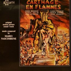 Carthage en Flammes Soundtrack (Mario Nascimbene) - CD cover