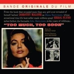 Too Much, Too Soon Soundtrack (Ernest Gold) - CD cover