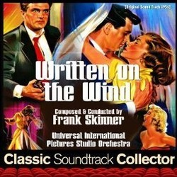Written on the Wind Soundtrack (Frank Skinner, Victor Young) - CD cover