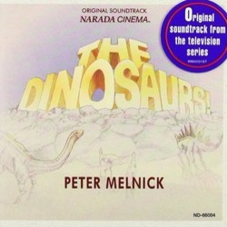 The Dinosaurs! Soundtrack (Peter Melnick) - CD cover