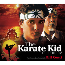 The Karate Kid I - II - III - IV Soundtrack (Bill Conti) - CD cover