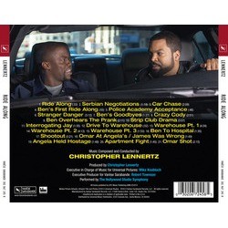 Ride Along Soundtrack (Christopher Lennertz) - CD Back cover