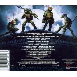 TMNT: Teenage Mutant Ninja Turtles Soundtrack (Various Artists, Klaus Badelt) - CD Achterzijde