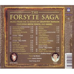 The Forsyte Saga Soundtrack (Geoffrey Burgon) - CD Back cover
