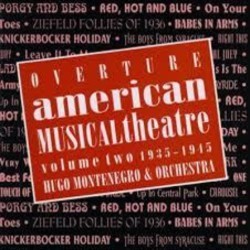 American Musical Theatre volume two 1935-1945 Soundtrack (Various Artists, Hugo Montenegro) - CD cover