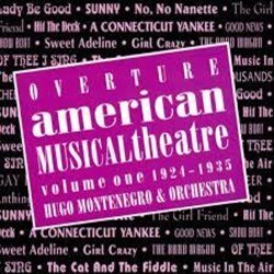 American Musical Theatre volume one 1924-1935 Soundtrack (Various Artists, Hugo Montenegro) - CD cover