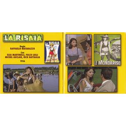 La Donna del Fiume / La Risaia Soundtrack (Angelo Francesco Lavagnino) - cd-inlay
