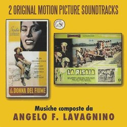 La Donna del Fiume / La Risaia Soundtrack (Angelo Francesco Lavagnino) - CD cover