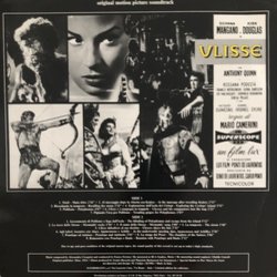 Ulysses Soundtrack (Alessandro Cicognini) - CD Back cover