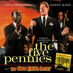 The Five Pennies / The Gene Krupa Story Soundtrack (Various Artists, Sylvia Fine, MW Sheafe, Leith Stevens) - Cartula