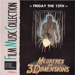 Meurtres En Trois Dimensions Soundtrack (Harry Manfredini, Michael Zager) - CD cover