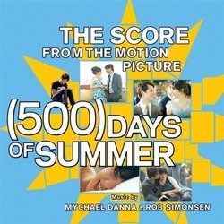 (500) Days of Summer Soundtrack (Mychael Danna, Rob Simonsen) - CD cover
