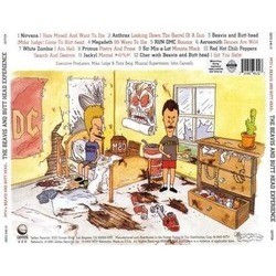 The Beavis and Butt-head Experience Soundtrack (Various Artists) - CD Back cover