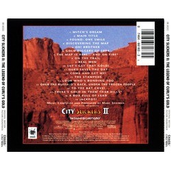 City Slickers II: The Legend of Curly's Gold Soundtrack (Marc Shaiman) - CD Back cover