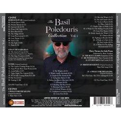 The Basil Poledouris Collection - Vol.1 Soundtrack (Basil Poledouris) - CD Back cover