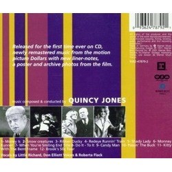 DOLLAR$ Soundtrack (Various Artists, Quincy Jones) - CD Back cover
