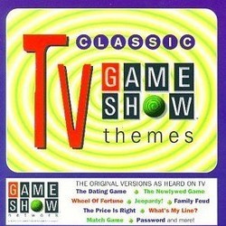 Classic TV Game Show Themes Soundtrack (Various Artists) - CD cover