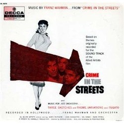 Crime in the Streets Soundtrack (Franz Waxman) - CD cover