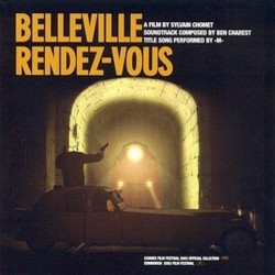 Belleville Rendez-Vous Soundtrack (Various Artists, Ben Charest) - CD cover
