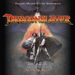 Dragonslayer Soundtrack (Alex North) - CD cover