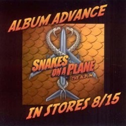 Snakes on a Plane Soundtrack (Various Artists, Trevor Rabin) - CD cover
