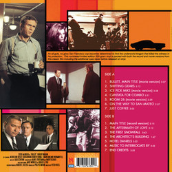 Bullitt Soundtrack (Lalo Schifrin) - CD Back cover