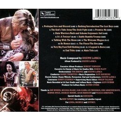 Young Hercules Soundtrack (Joseph LoDuca) - CD Back cover