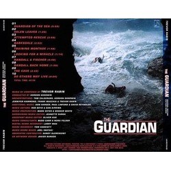 The Guardian Soundtrack (Trevor Rabin) - CD Back cover