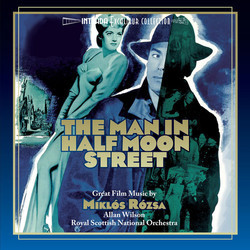 The Man in Half Moon Street Soundtrack (Mikls Rzsa) - CD cover