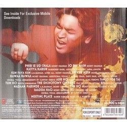 Rockstar Bollywood Soundtrack (A. R. Rahman) - CD Back cover