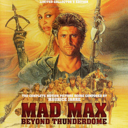 Mad Max Beyond Thunderdome Soundtrack (Maurice Jarre) - CD cover